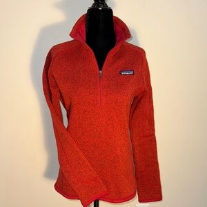 Patagonia Women's Vibrant Red Pullover Jacket